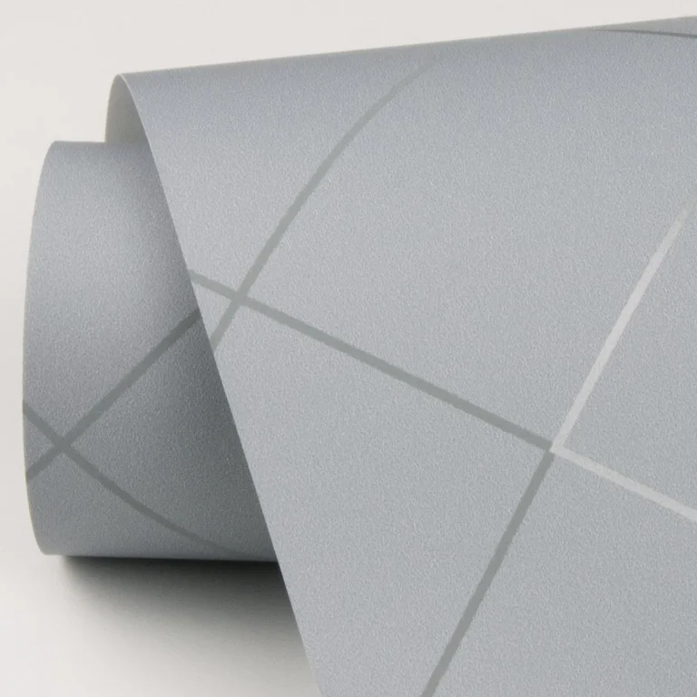 Ballard Geometric Wallpaper - Pewter — Image 3