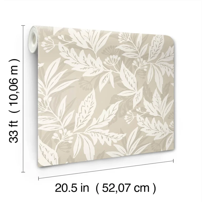 Anita Woodland Floral Wallpaper - Beige — Ảnh 4