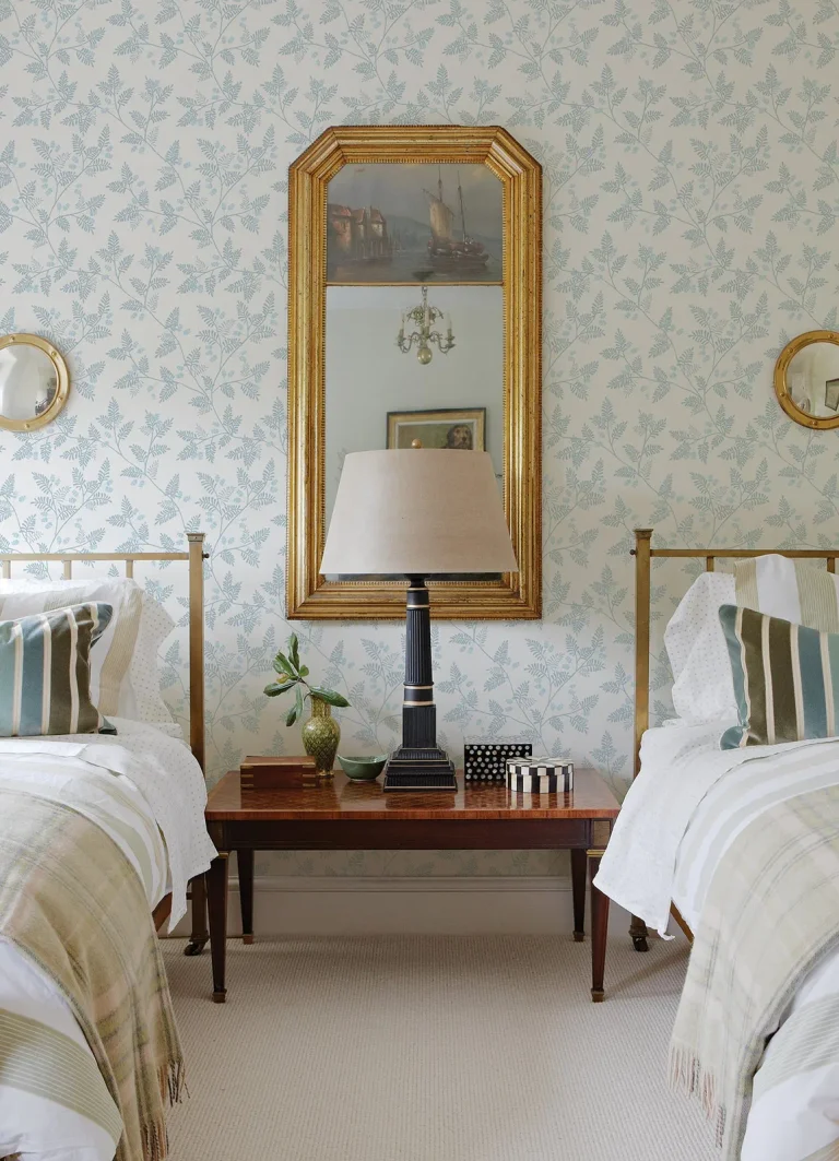 Ardell Botanical Wallpaper - Light Blue — Ảnh 2