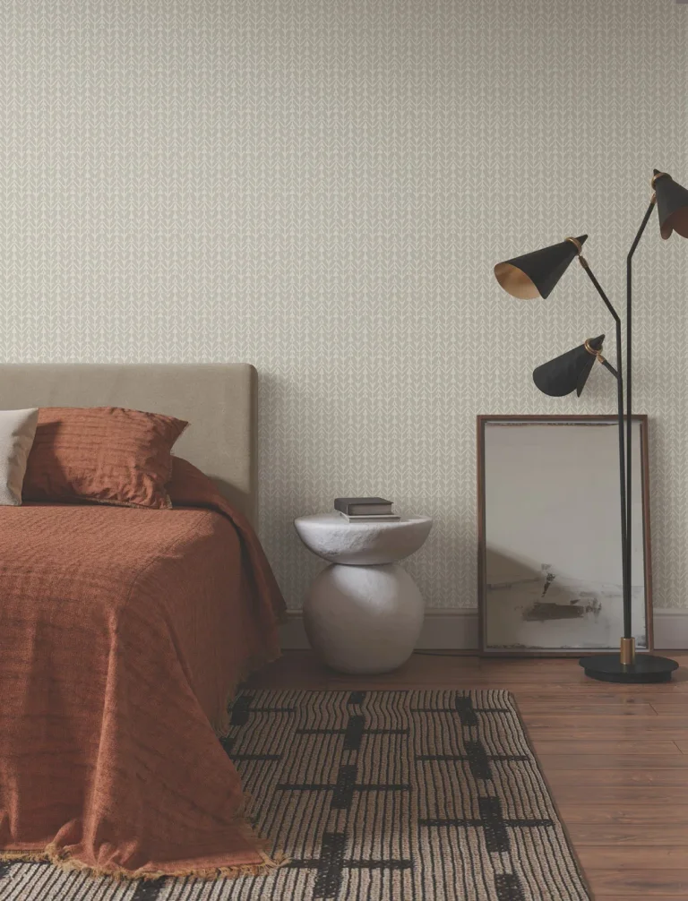 Martigue Stripe Wallpaper - Grey — Ảnh 4