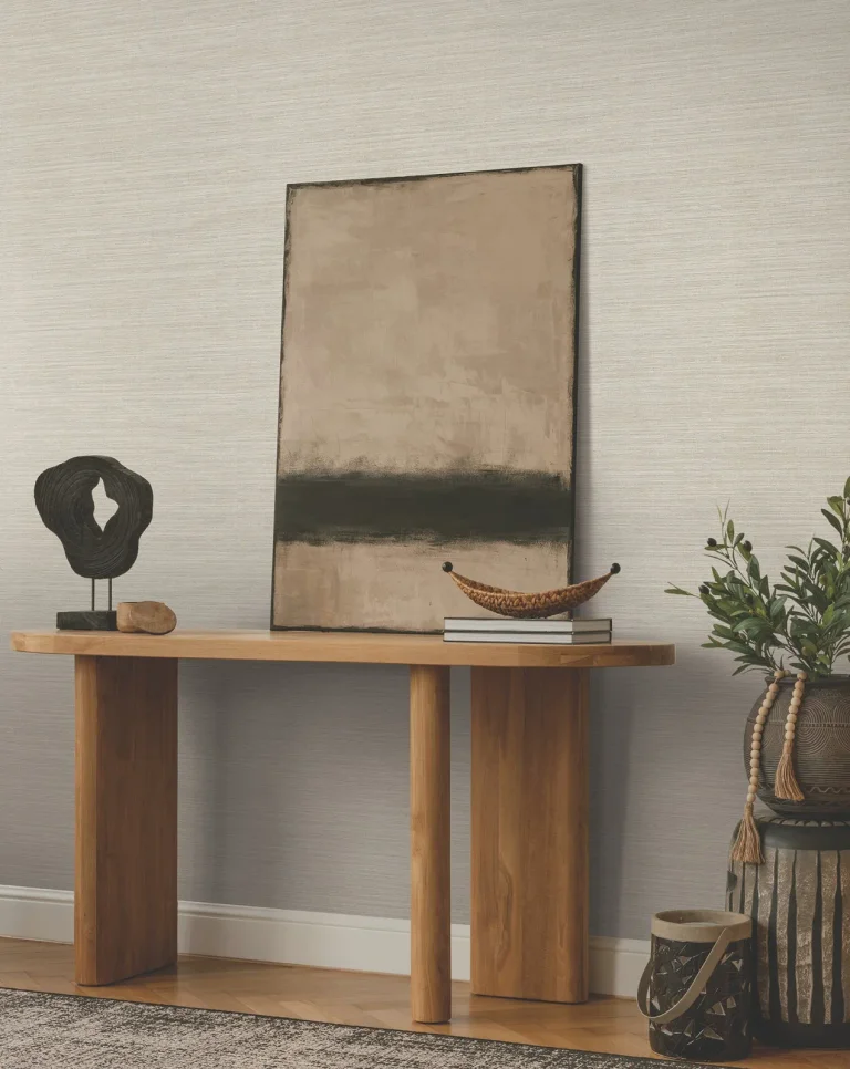 Ronald Redding Amyra Silk Wallpaper - Beige — Ảnh 6