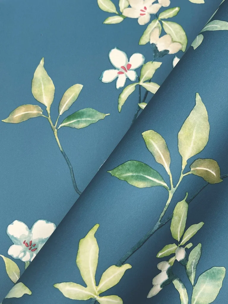 Ronald Redding April Blossom Wallpaper - Cobalt — Ảnh 3