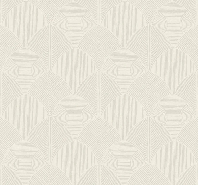 Meyberg Geometric Wallpaper - Ivory — Ảnh 3