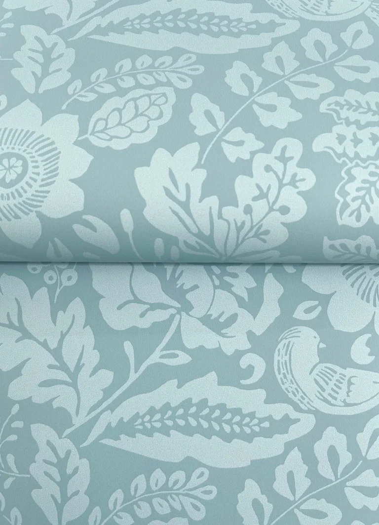 Marta Floral Trail Wallpaper - Teal — Ảnh 5