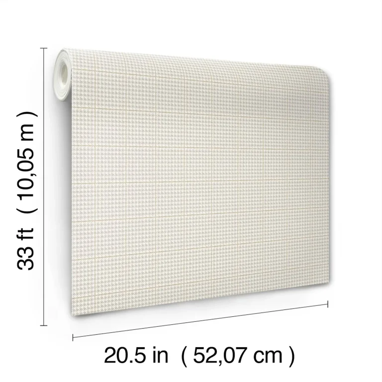 Chesapeake Prescott Glen Check Wallpaper - Grey — Ảnh 6
