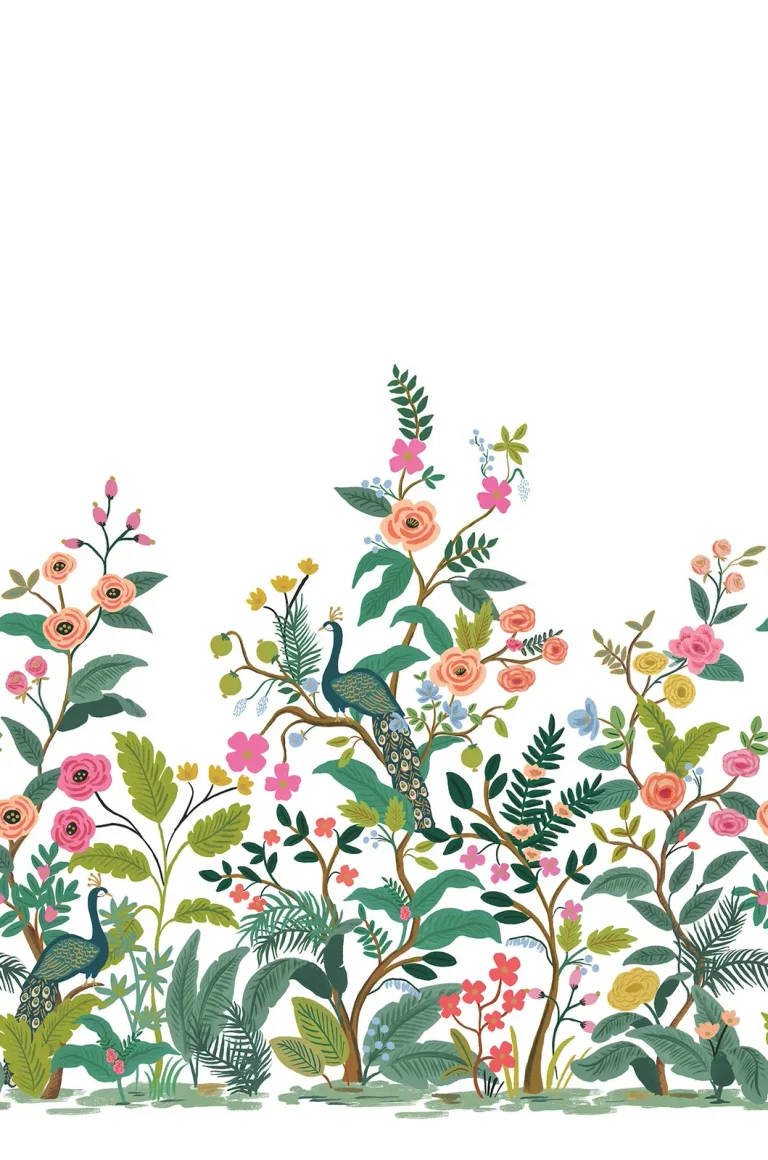 RIFLE PAPER CO. SECOND EDITION PEACOCK MURAL RP7397M — Ảnh 2