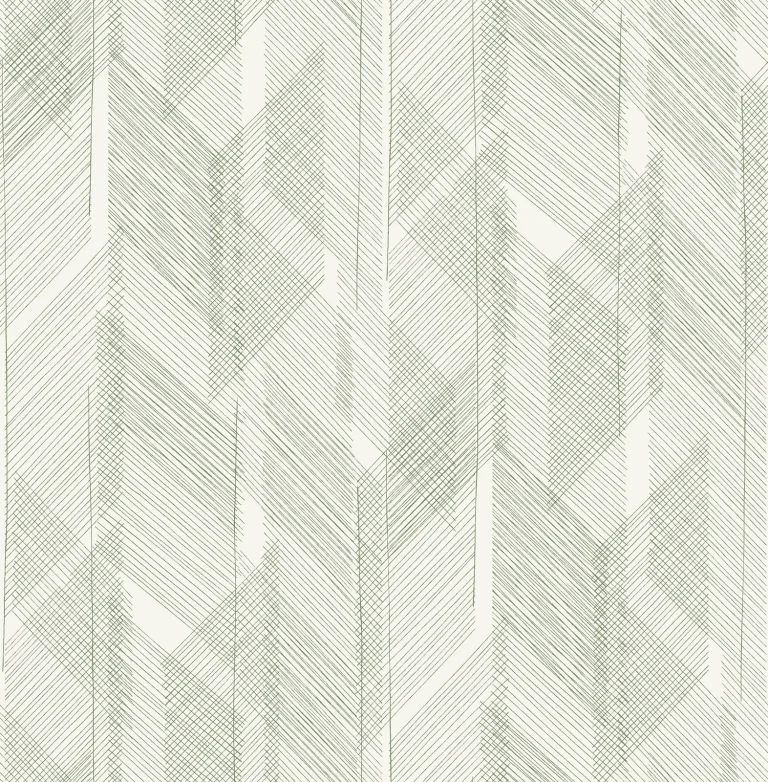 Bryant Crosshatch Wallpaper - Evergreen — Ảnh 6