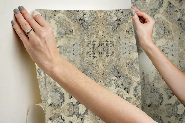 Inner Beauty Peel and Stick Wallpaper - Ivory — Ảnh 6