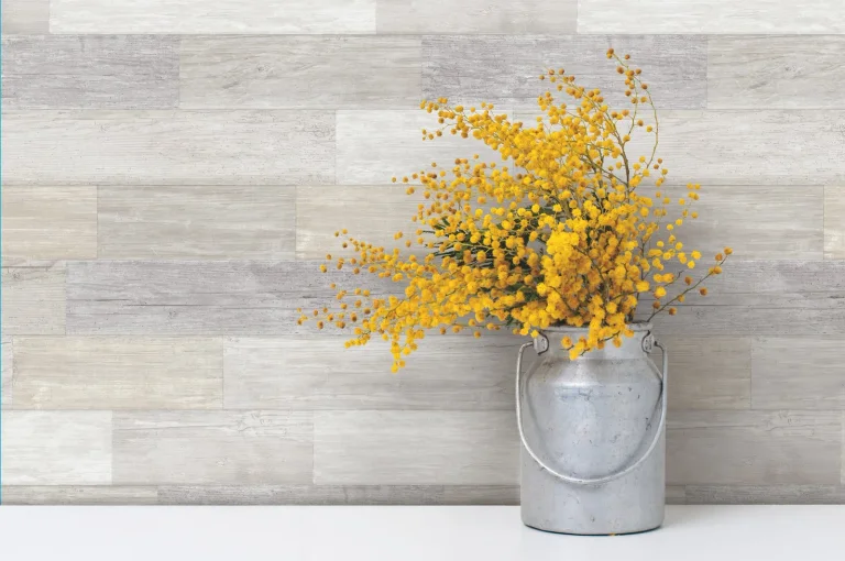 Pallet Board Wallpaper - Bleached — Ảnh 3