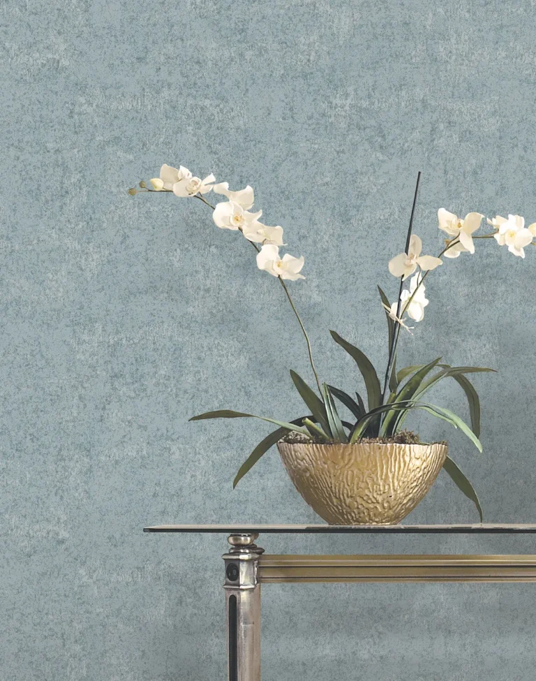 Ronald Redding Crystal Cloud Beaded Wallpaper - Denim — Ảnh 6