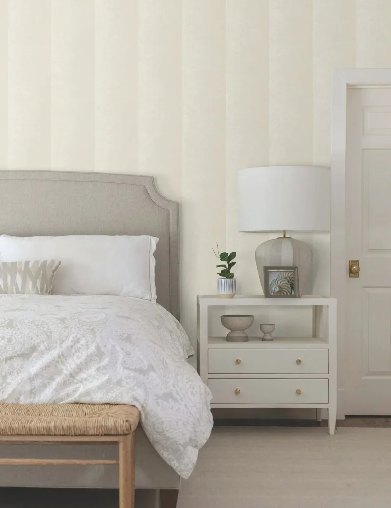 Candice Olson Particle Stripe Wallpaper - Beige — Ảnh 5