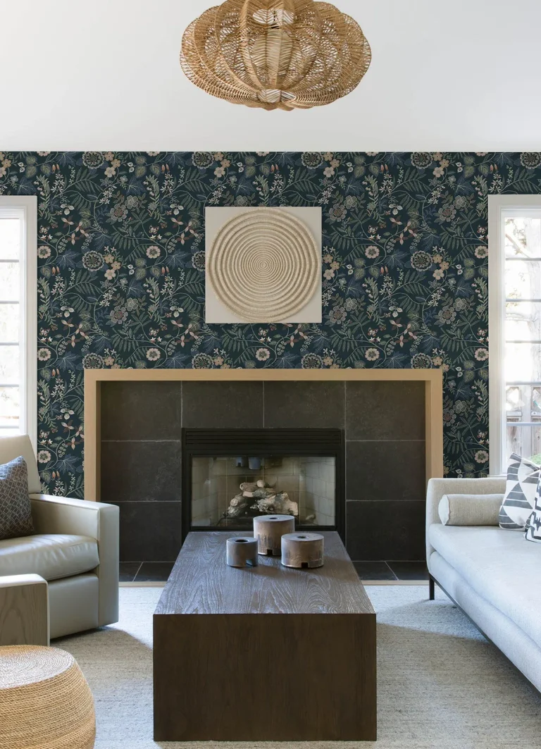 Marilyn Floral Trail Wallpaper - Sea Green — Ảnh 4