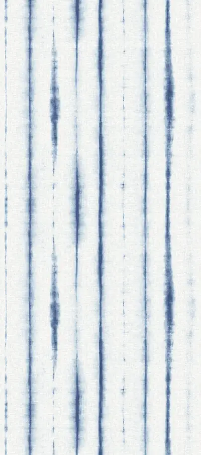 Hello Shibori Wall Mural - Denim