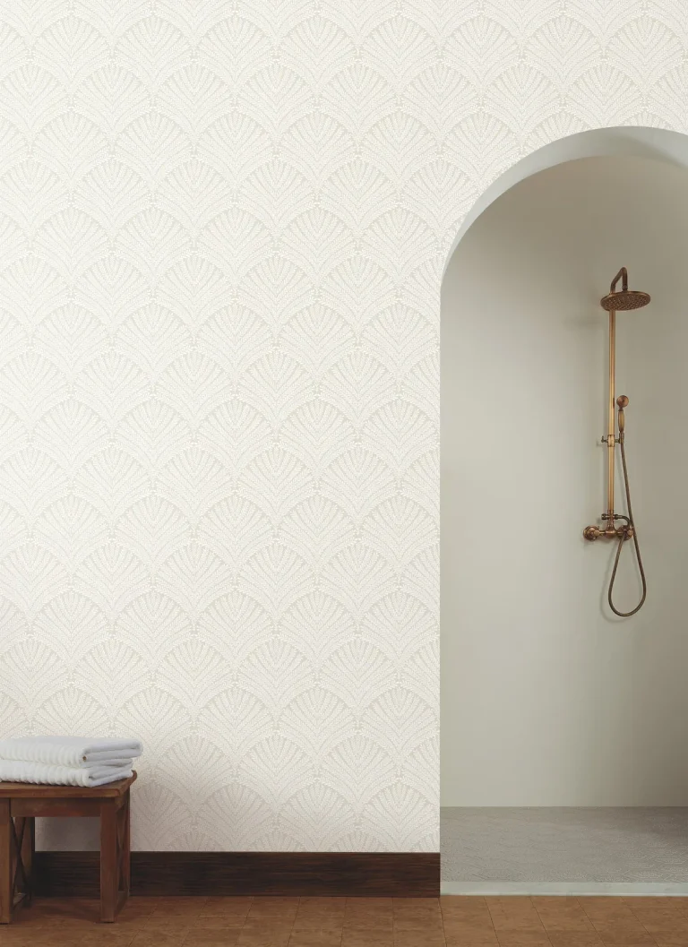 Beachcomber Wallpaper - Neutral/White — Ảnh 2