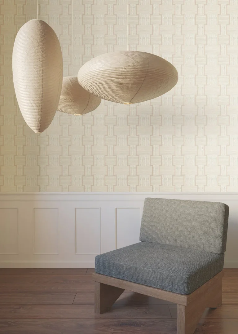 La Broderie Wallpaper - Blush — Ảnh 5