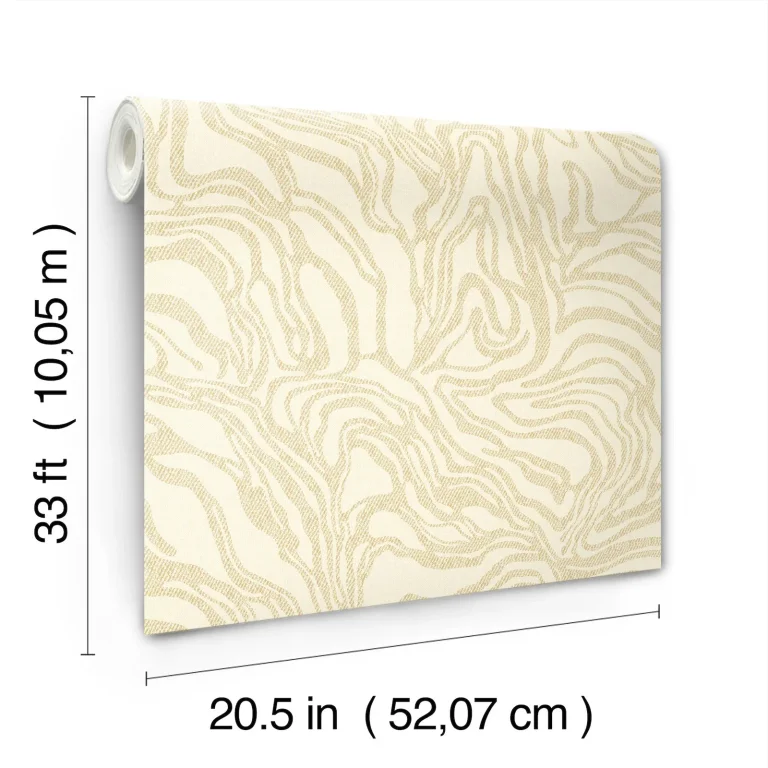 Massar Modern Marbled Wallpaper - Gold — Ảnh 2
